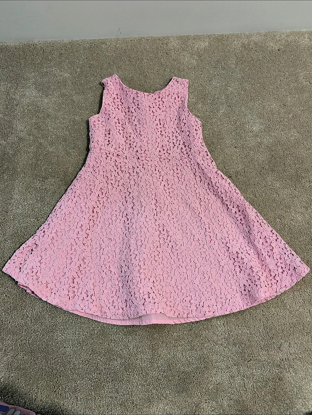 Joe Fresh Girls Pink Lace Dress